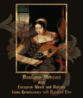 Damiano Mercuri: European Music And Ballads From Renaissance And Baroque Era 【予約受付中】